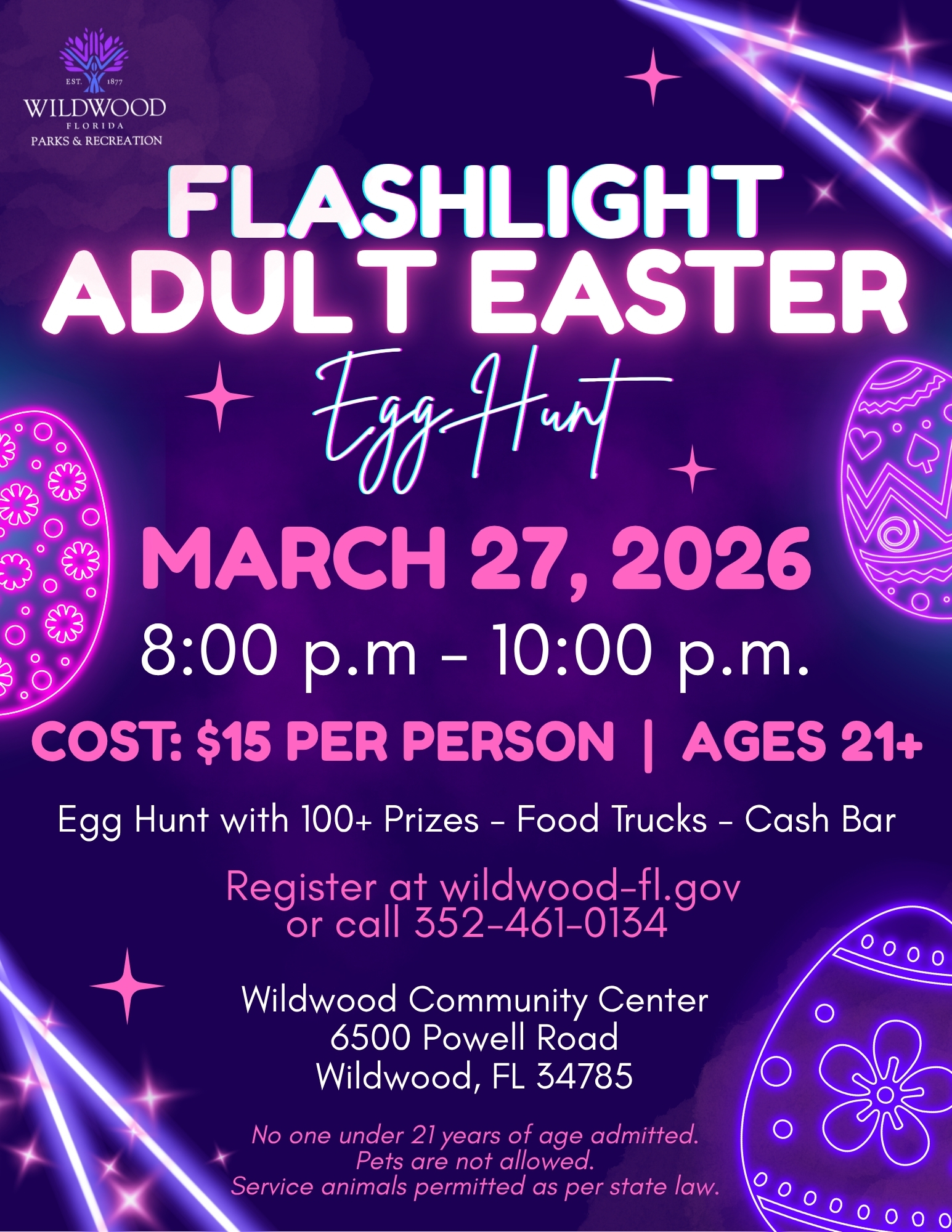 Official event flyer